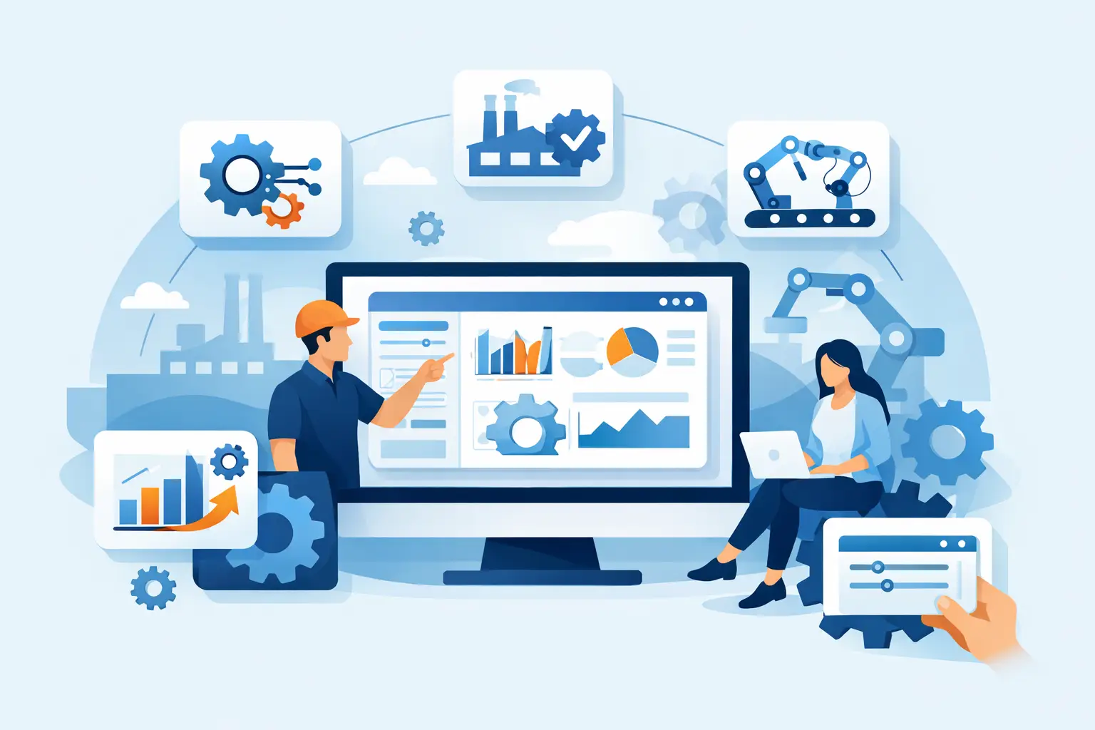 5 vantaggi del software industriale personalizzato
