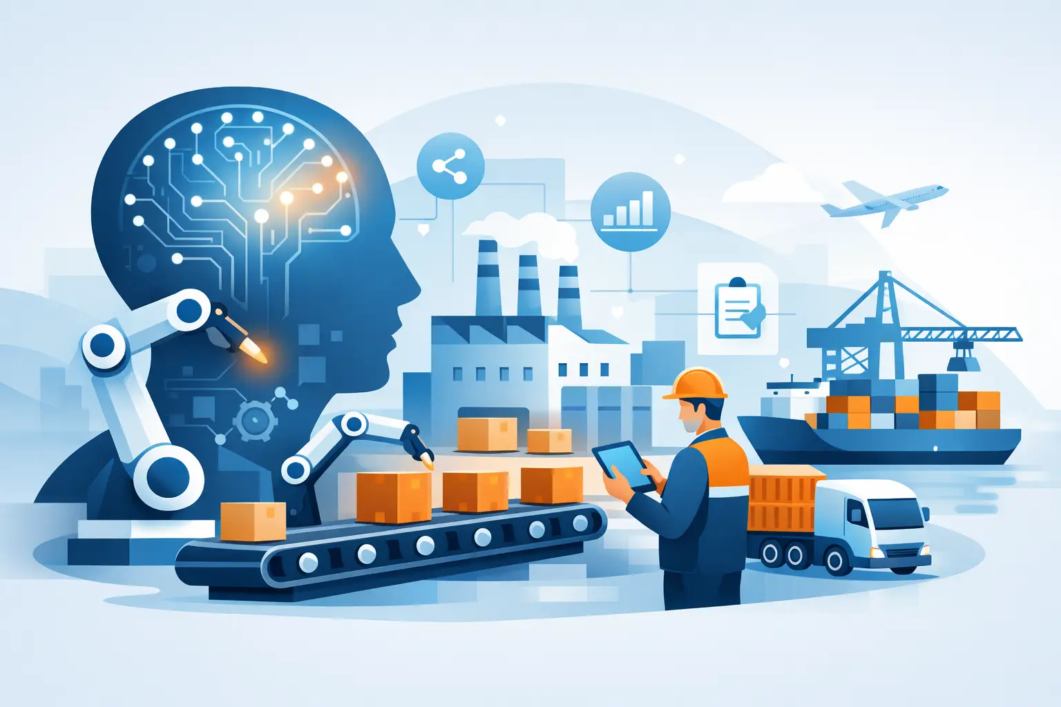 Un esempio AI per supply chain manifatturiera